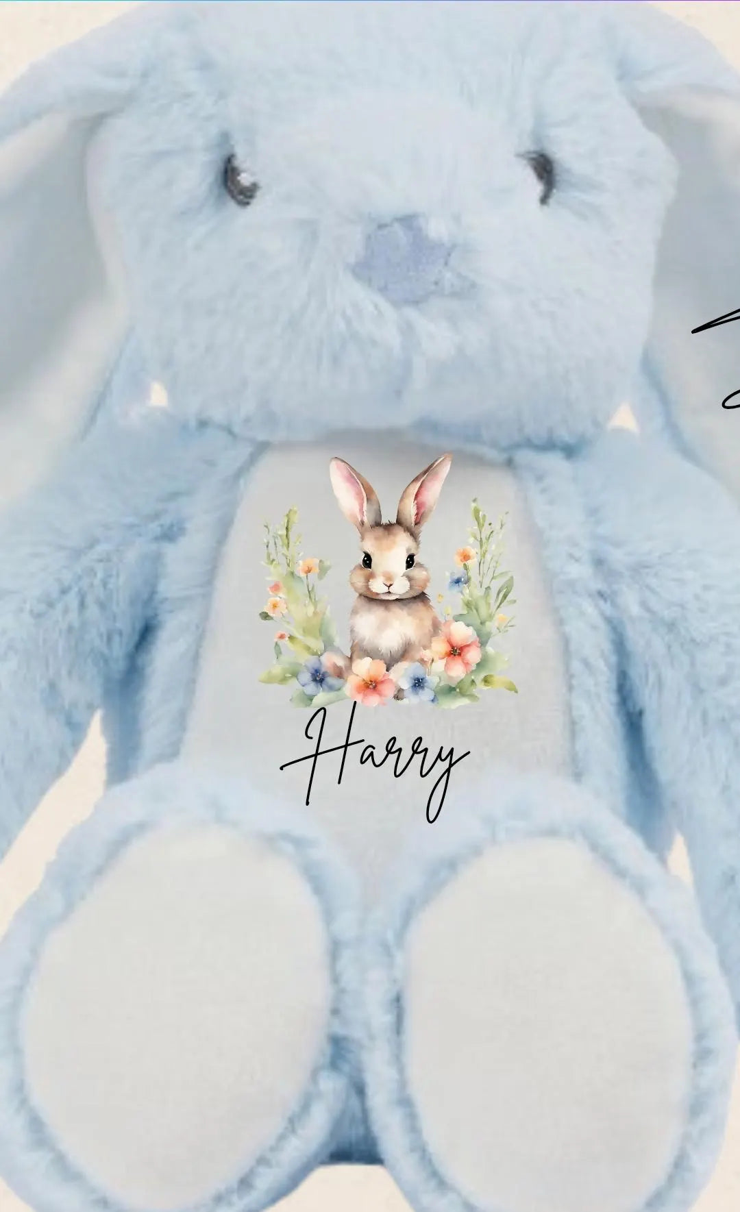 Personalised Plush Bunny First Easter gift