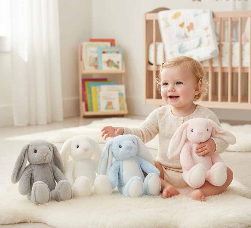 Personalised Plush Bunny First Easter gift